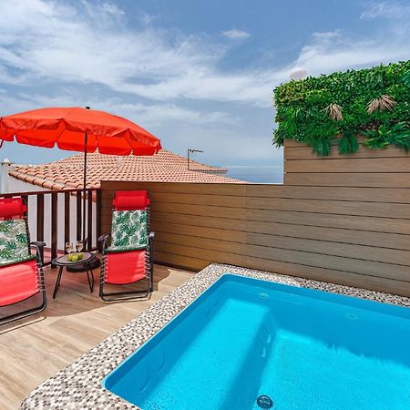 Bungalow Private Pool Bbq Air Conditioning Stunning Ocean View Адехе Екстериор снимка