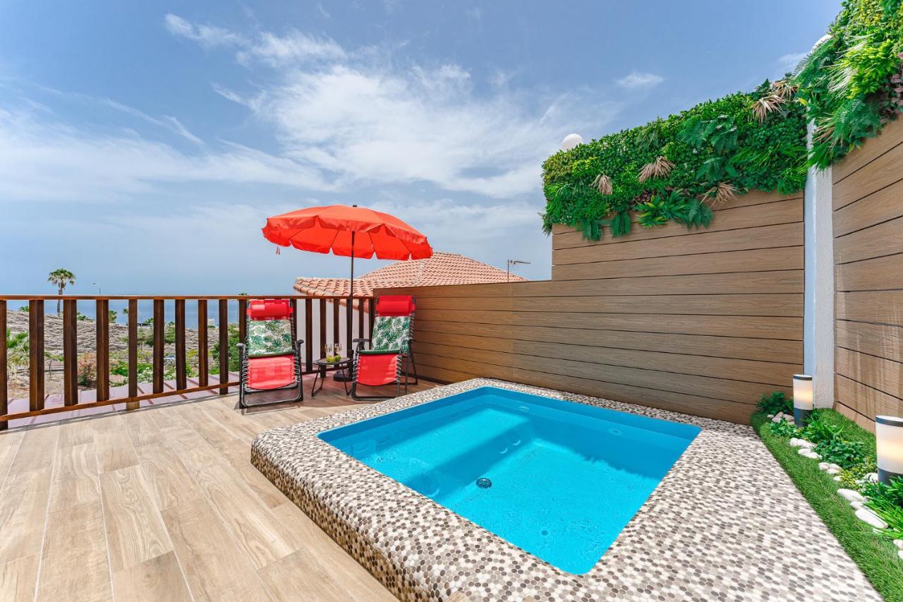 Bungalow Private Pool Bbq Air Conditioning Stunning Ocean View Адехе Екстериор снимка