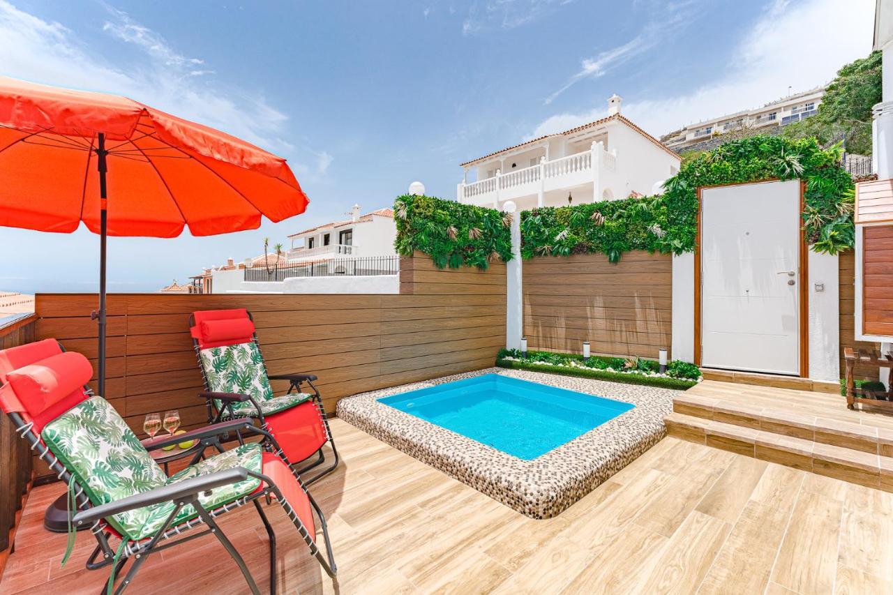 Bungalow Private Pool Bbq Air Conditioning Stunning Ocean View Адехе Екстериор снимка