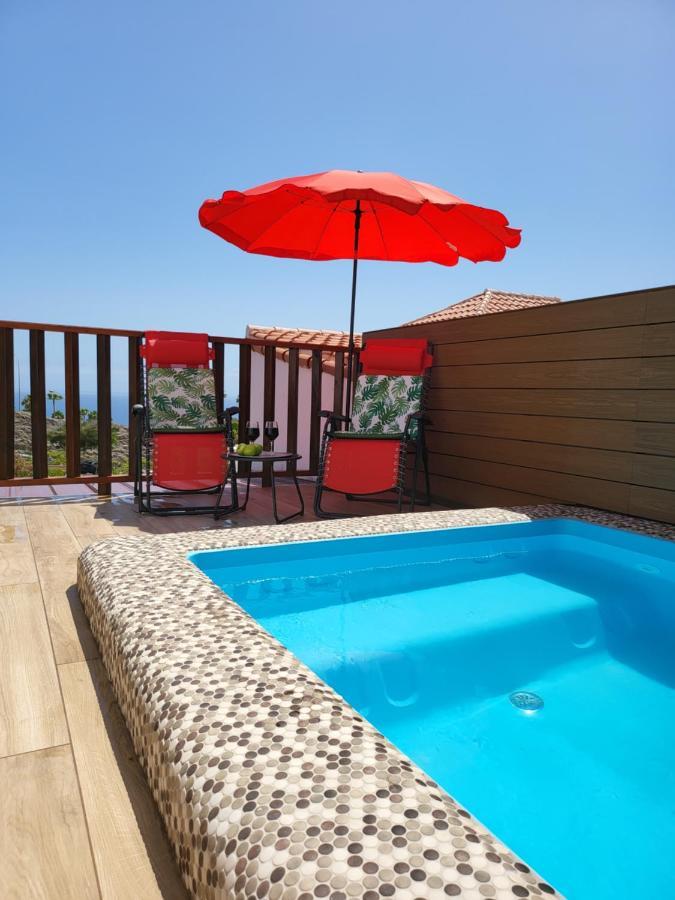 Bungalow Private Pool Bbq Air Conditioning Stunning Ocean View Адехе Екстериор снимка